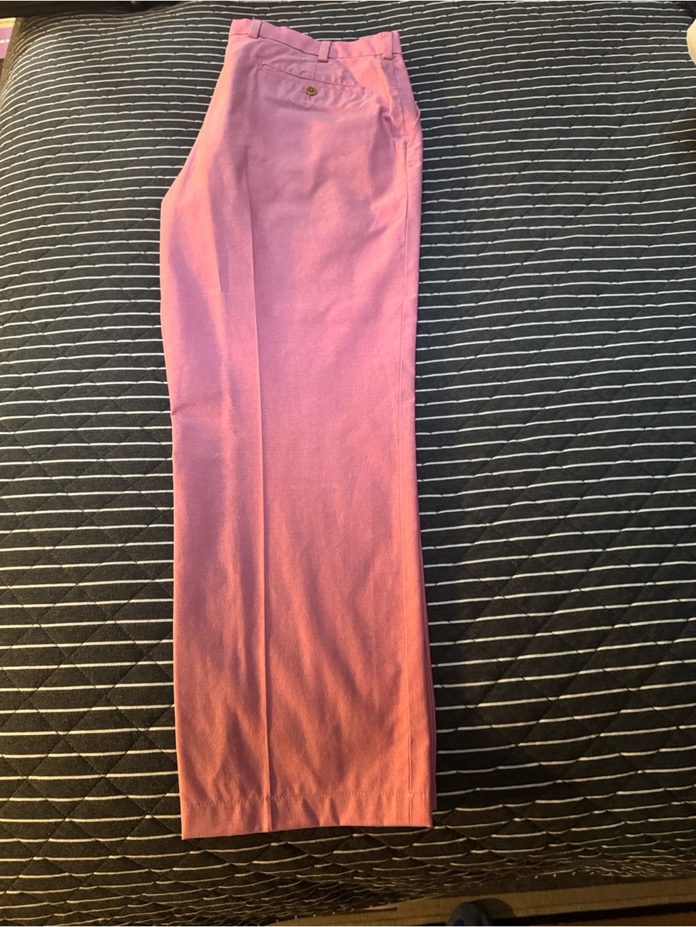 Brooks Brothers Rose Pink Dress Pants - Straight Leg 36 x 30 - Picture 4 of 4